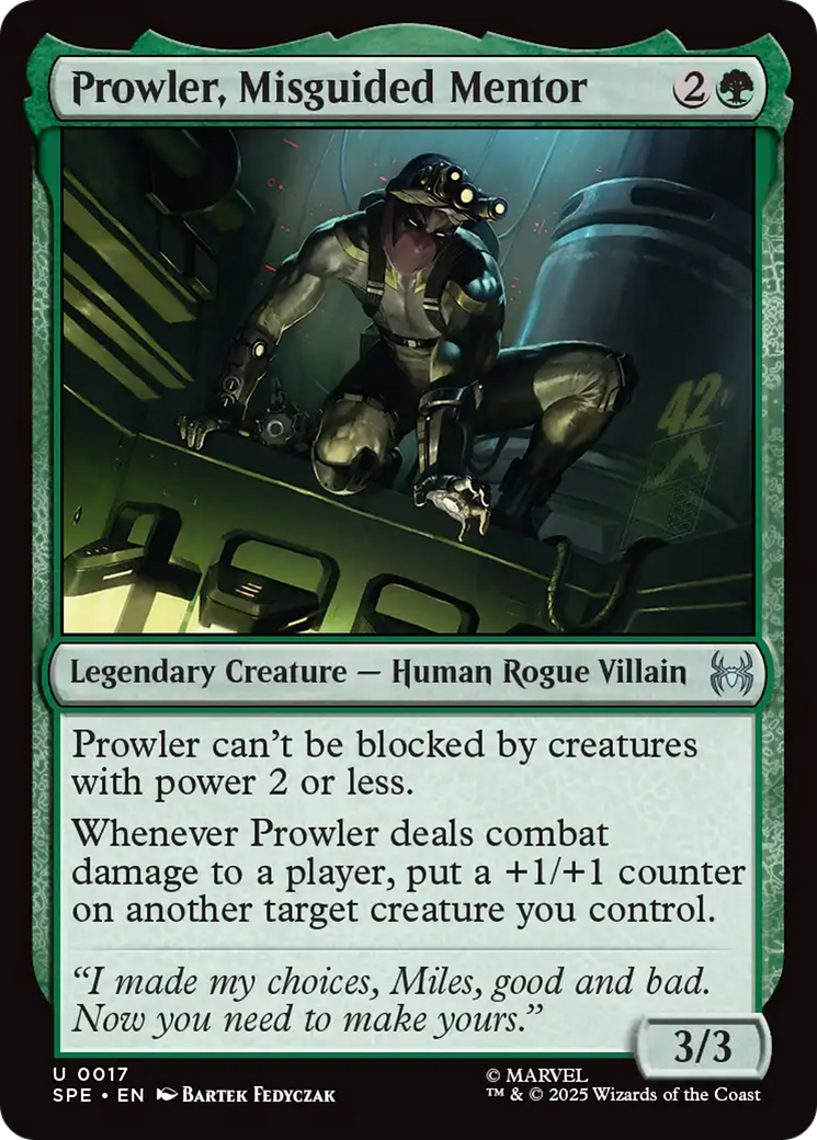 Prowler, Misguided Mentor [Marvel's Spider-Man: Eternal-Legal] | Pegasus Games WI