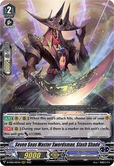 Seven Seas Master Swordsman, Slash Shade (D-VS06/067EN) [V Clan Collection Vol.6] | Pegasus Games WI