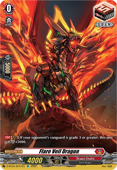Flare Veil Dragon (D-BT04/SP31EN) [Awakening of Chakrabarthi] | Pegasus Games WI