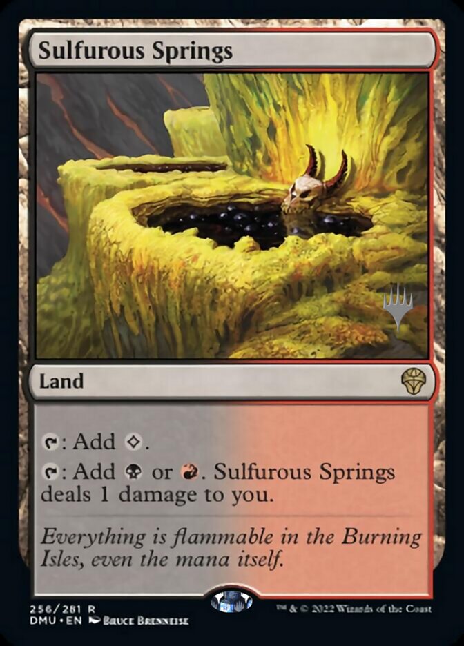 Sulfurous Springs (Promo Pack) [Dominaria United Promos] | Pegasus Games WI