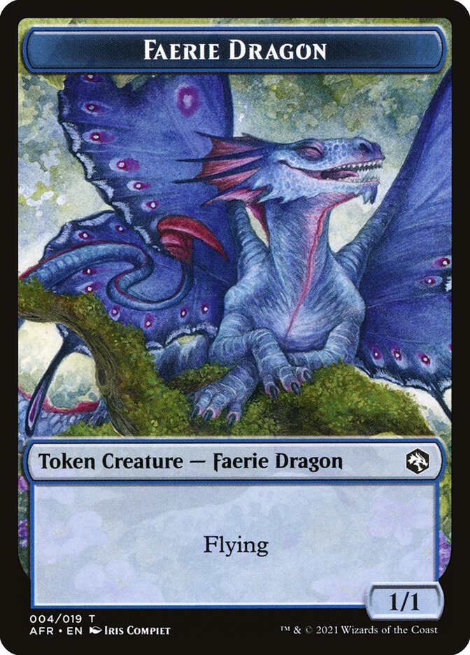 Treasure // Faerie Dragon Double-Sided Token [Dungeons & Dragons: Adventures in the Forgotten Realms Tokens] | Pegasus Games WI