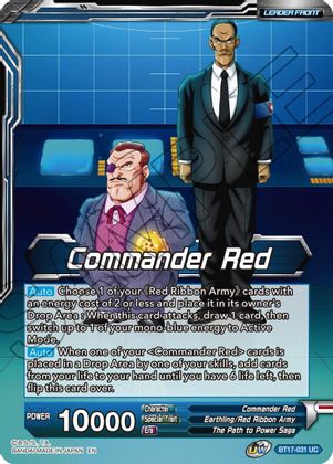 Commander Red // Red Ribbon Robot, Seeking World Conquest (BT17-031) [Ultimate Squad] | Pegasus Games WI