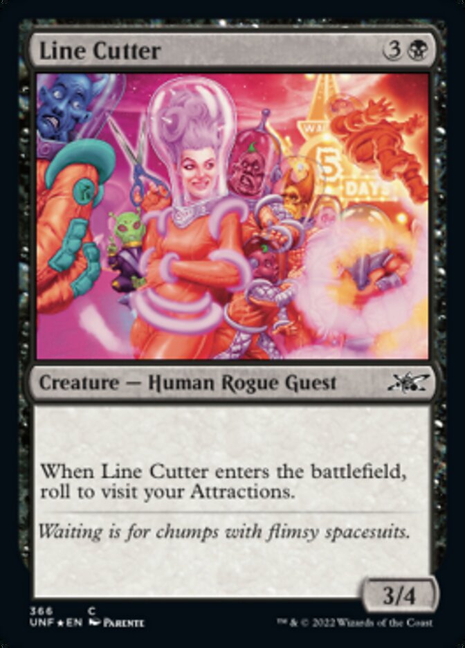 Line Cutter (Galaxy Foil) [Unfinity] | Pegasus Games WI