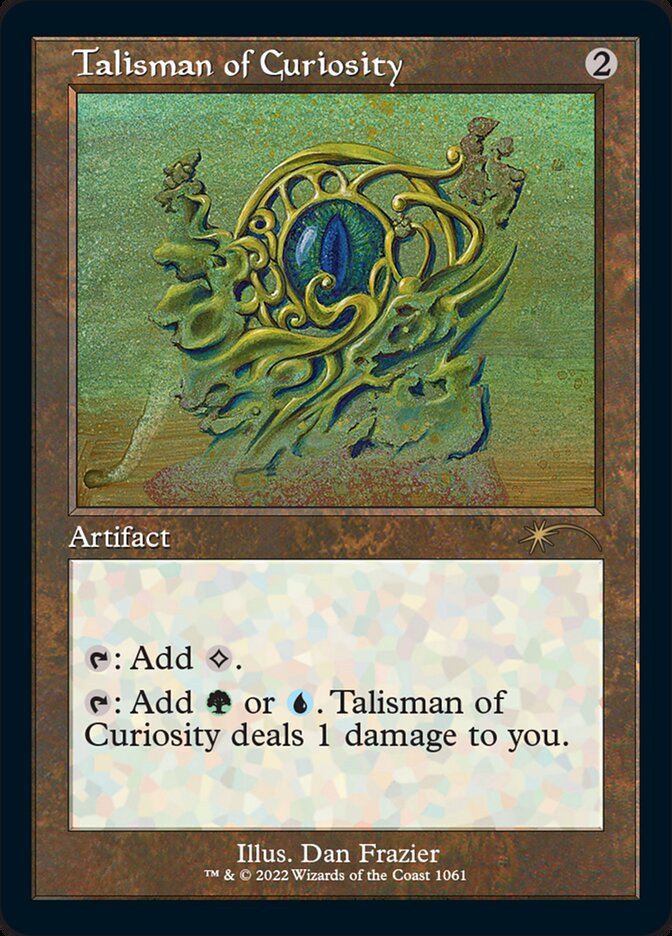 Talisman of Curiosity (Foil Etched) [Secret Lair Drop Series] | Pegasus Games WI