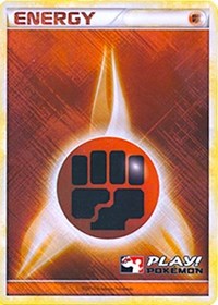 Fighting Energy (2010 Play Pokemon Promo) [League & Championship Cards] | Pegasus Games WI