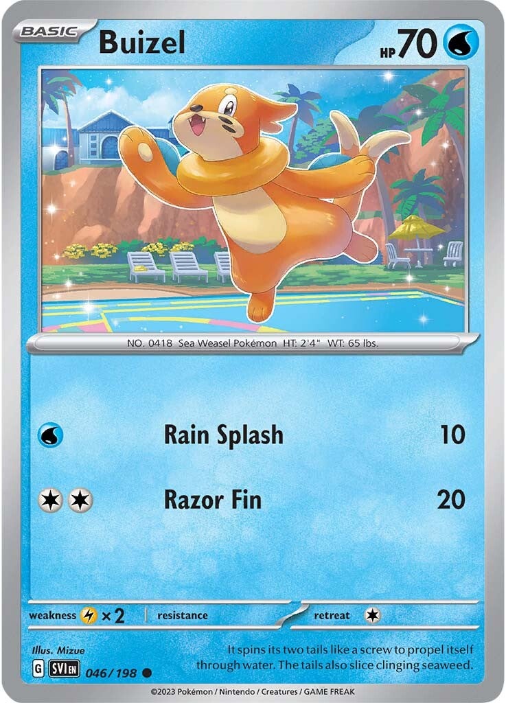 Buizel (046/198) [Scarlet & Violet: Base Set] | Pegasus Games WI