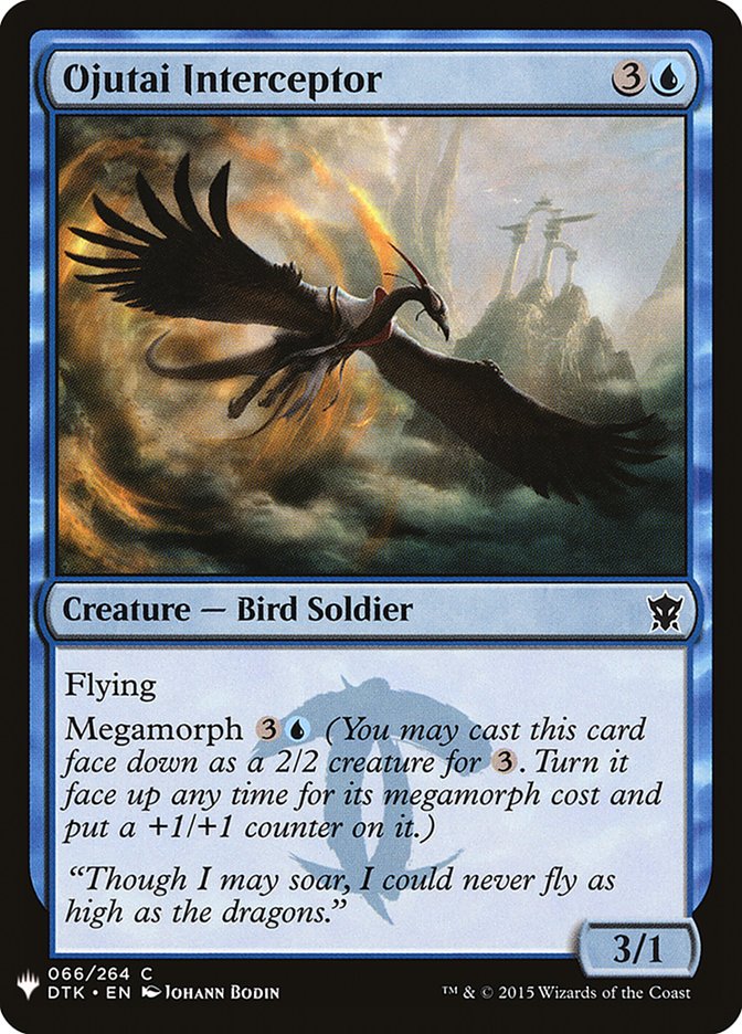 Ojutai Interceptor [Mystery Booster] | Pegasus Games WI