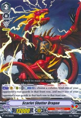 Scarlet Shutter Dragon (V-PR/0052EN) [V Promo Cards] | Pegasus Games WI