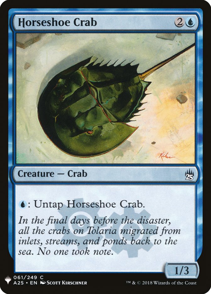 Horseshoe Crab [Mystery Booster] | Pegasus Games WI