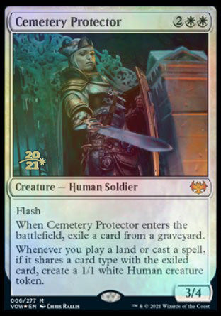 Cemetery Protector [Innistrad: Crimson Vow Prerelease Promos] | Pegasus Games WI
