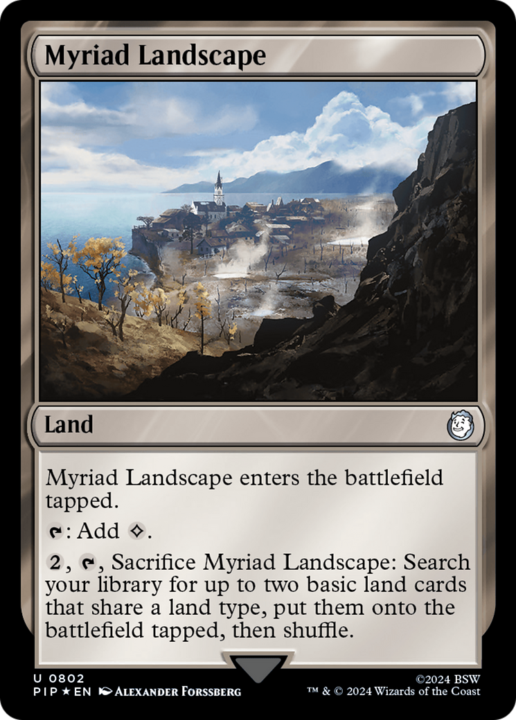 Myriad Landscape (Surge Foil) [Fallout] | Pegasus Games WI