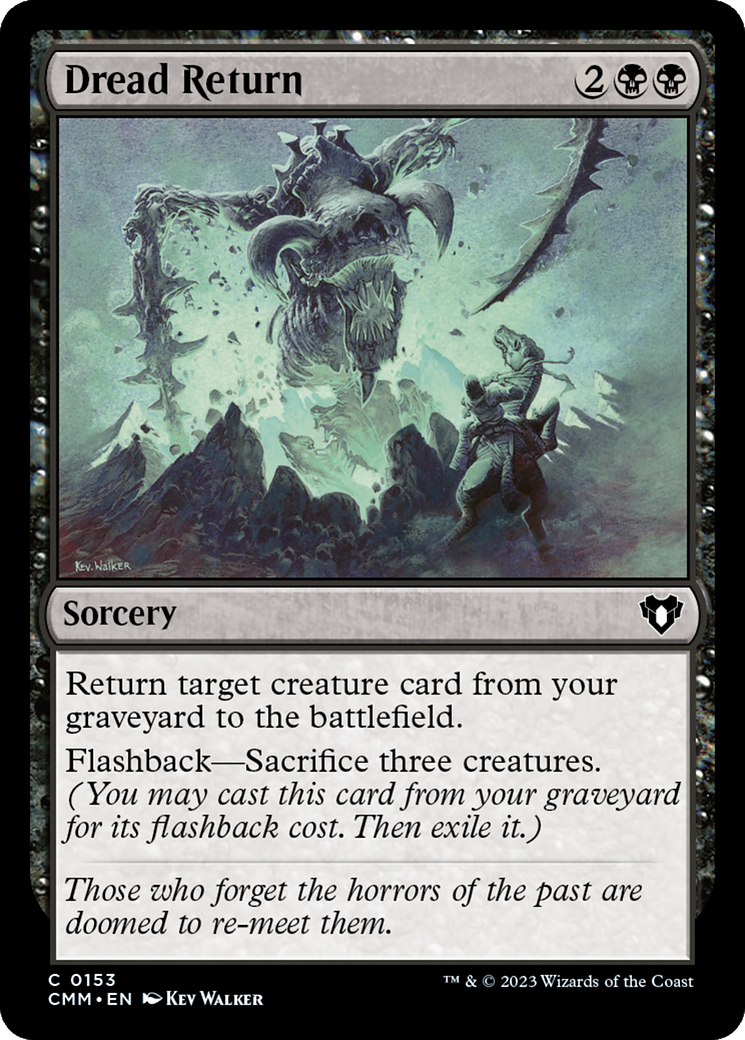 Dread Return [Commander Masters] | Pegasus Games WI