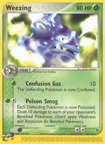 Weezing (24/109) [EX: Ruby & Sapphire] | Pegasus Games WI