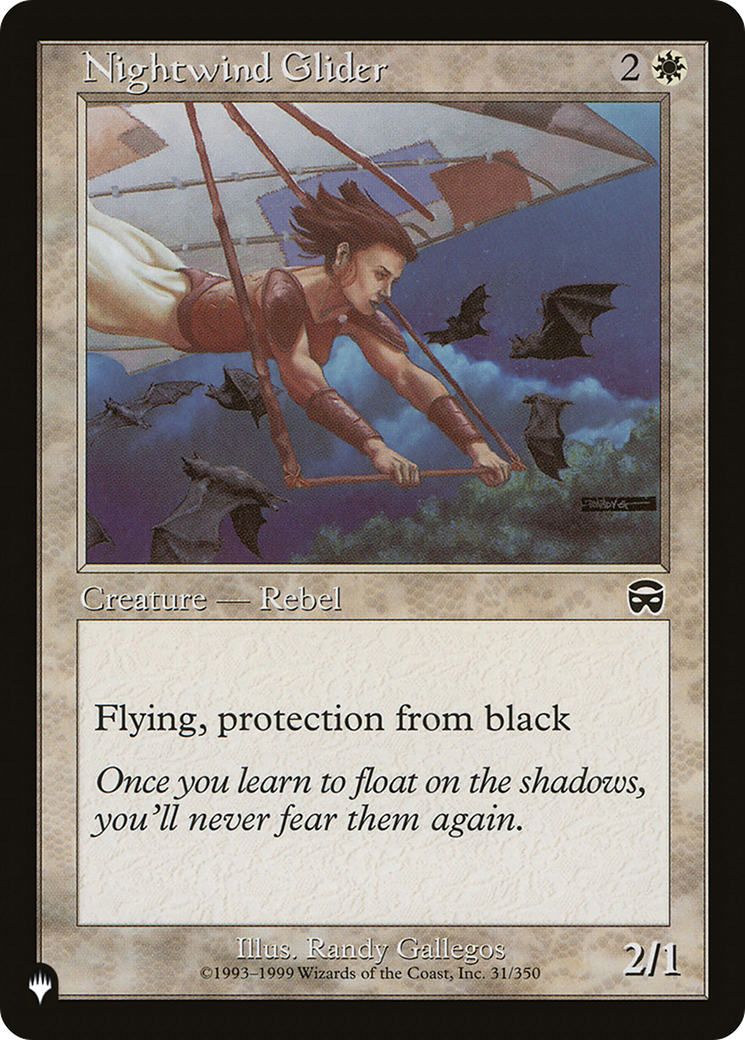 Nightwind Glider [The List Reprints] | Pegasus Games WI