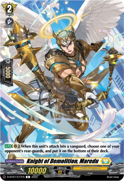 Knight of Demolition, Maredu (D-BT07/077EN) [Raging Flames Against Emerald Storm] | Pegasus Games WI