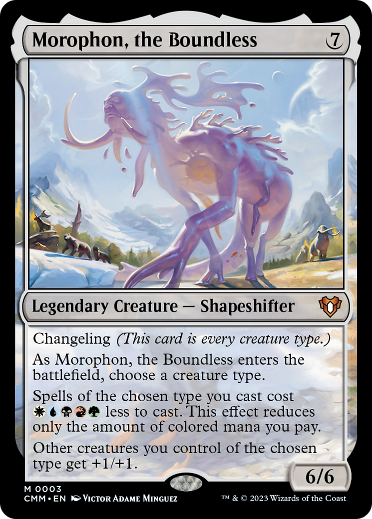 Morophon, the Boundless [Commander Masters] | Pegasus Games WI