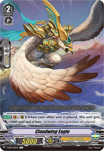 Cloudwing Eagle (V-EB10/036EN) [The Mysterious Fortune] | Pegasus Games WI