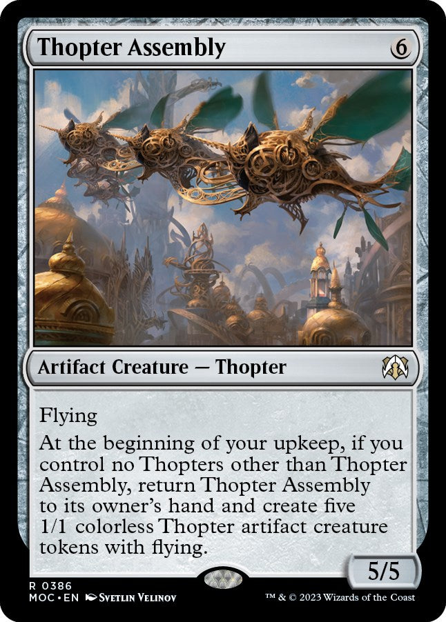 Thopter Assembly [March of the Machine Commander] | Pegasus Games WI