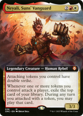 Neyali, Suns' Vanguard (Extended Art) [Phyrexia: All Will Be One Commander] | Pegasus Games WI