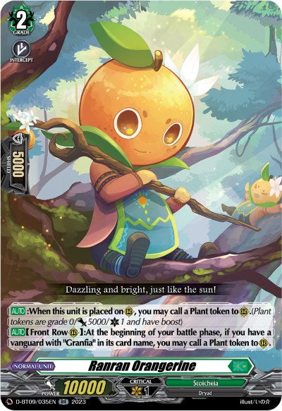Ranran Orangerine (D-BT09/035EN) [Dragontree Invasion] | Pegasus Games WI