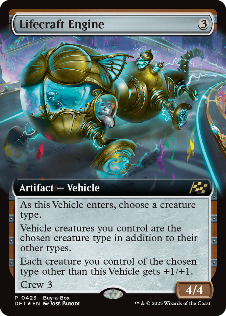 Lifecraft Engine (Extended Art) (Buy-A-Box) [Aetherdrift Promos] | Pegasus Games WI