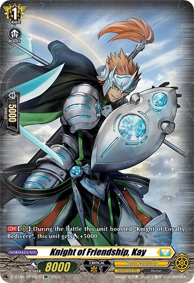 Knight of Friendship, Kay (D-BT05/SP39EN) [Triumphant Return of the Brave Heroes] | Pegasus Games WI