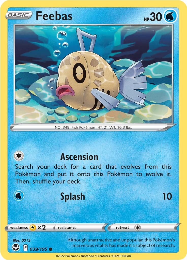 Feebas (039/195) [Sword & Shield: Silver Tempest] | Pegasus Games WI