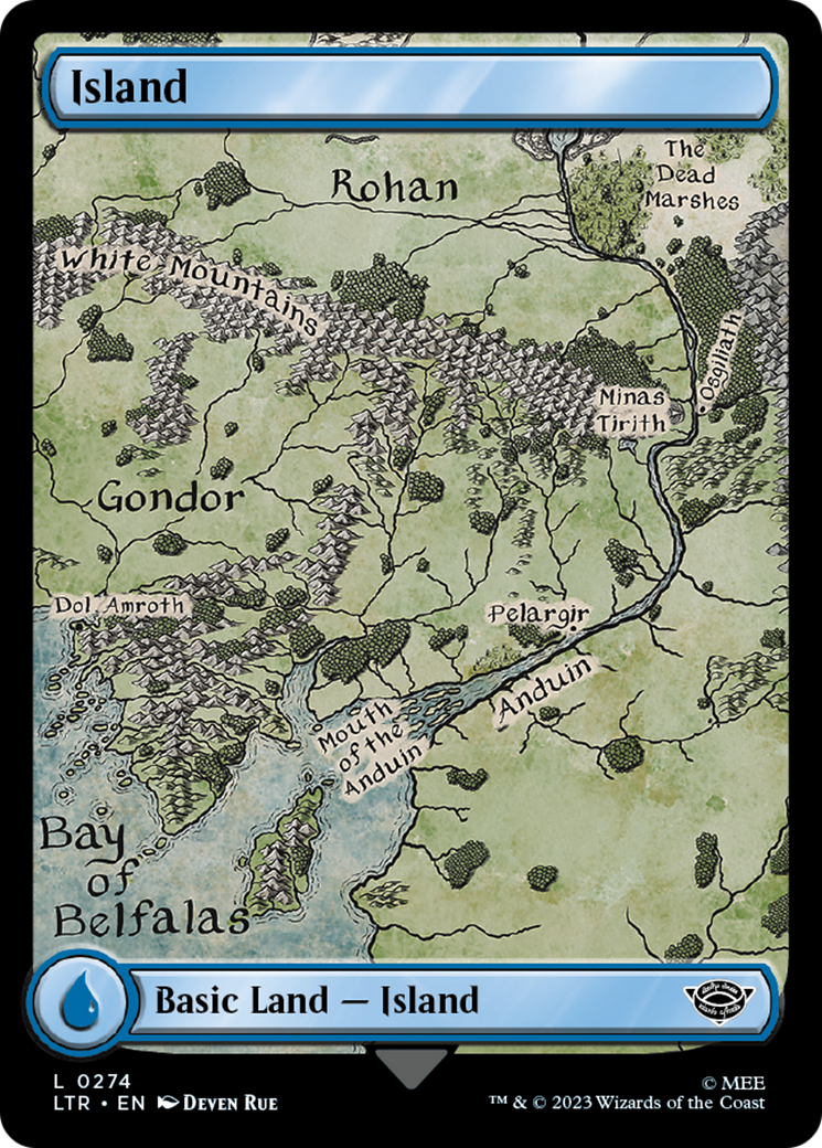 Island (274) [The Lord of the Rings: Tales of Middle-Earth] | Pegasus Games WI