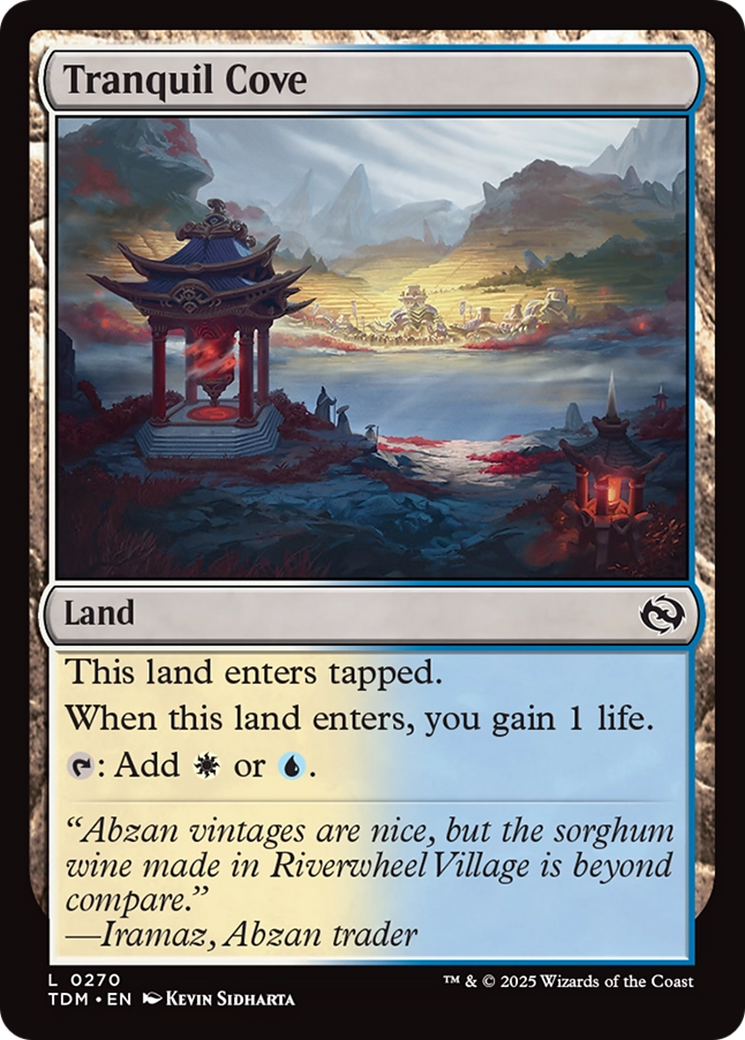 Tranquil Cove [Tarkir: Dragonstorm] | Pegasus Games WI