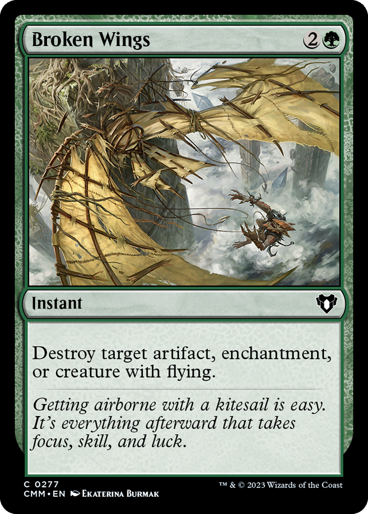 Broken Wings [Commander Masters] | Pegasus Games WI