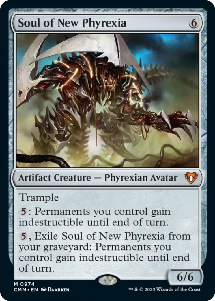 Soul of New Phyrexia [Commander Masters] | Pegasus Games WI