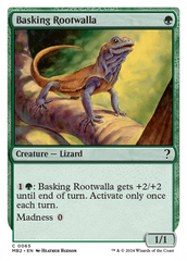 Basking Rootwalla (White Border) [Mystery Booster 2] | Pegasus Games WI