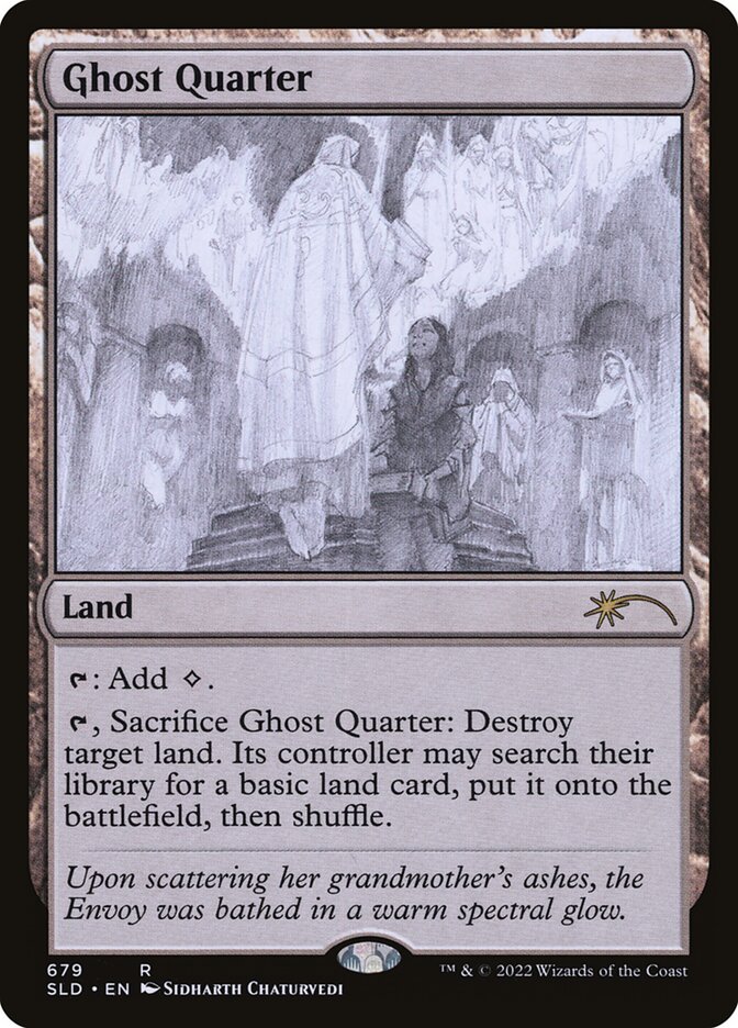 Ghost Quarter (Sketch) [Secret Lair Drop Promos] | Pegasus Games WI