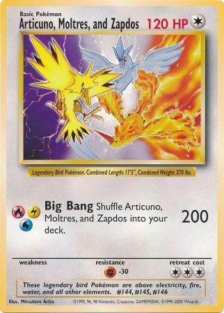 Articuno, Moltres, and Zapdos (Jumbo Card) [Miscellaneous Cards] | Pegasus Games WI