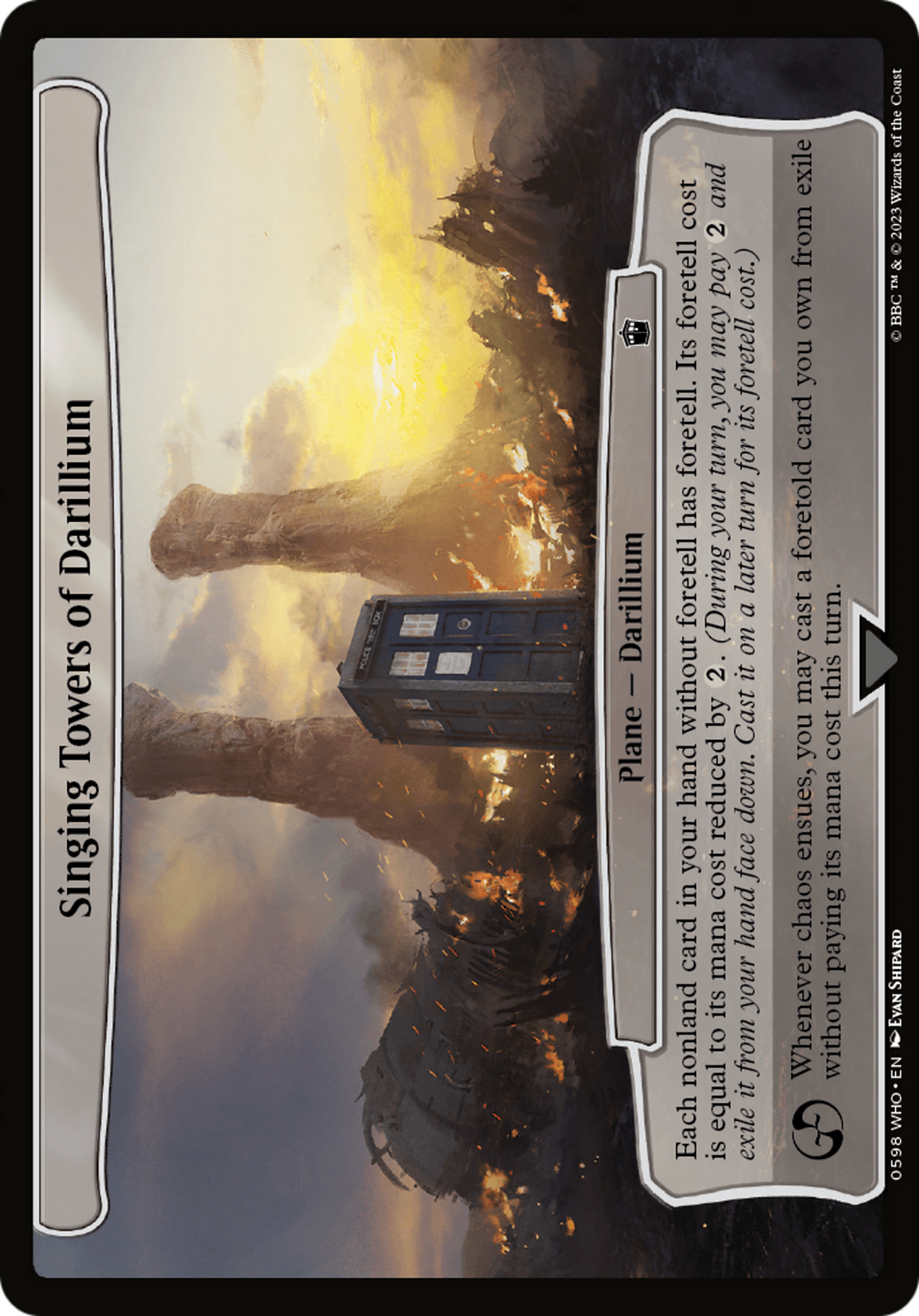 Singing Towers of Darillium [Doctor Who] | Pegasus Games WI