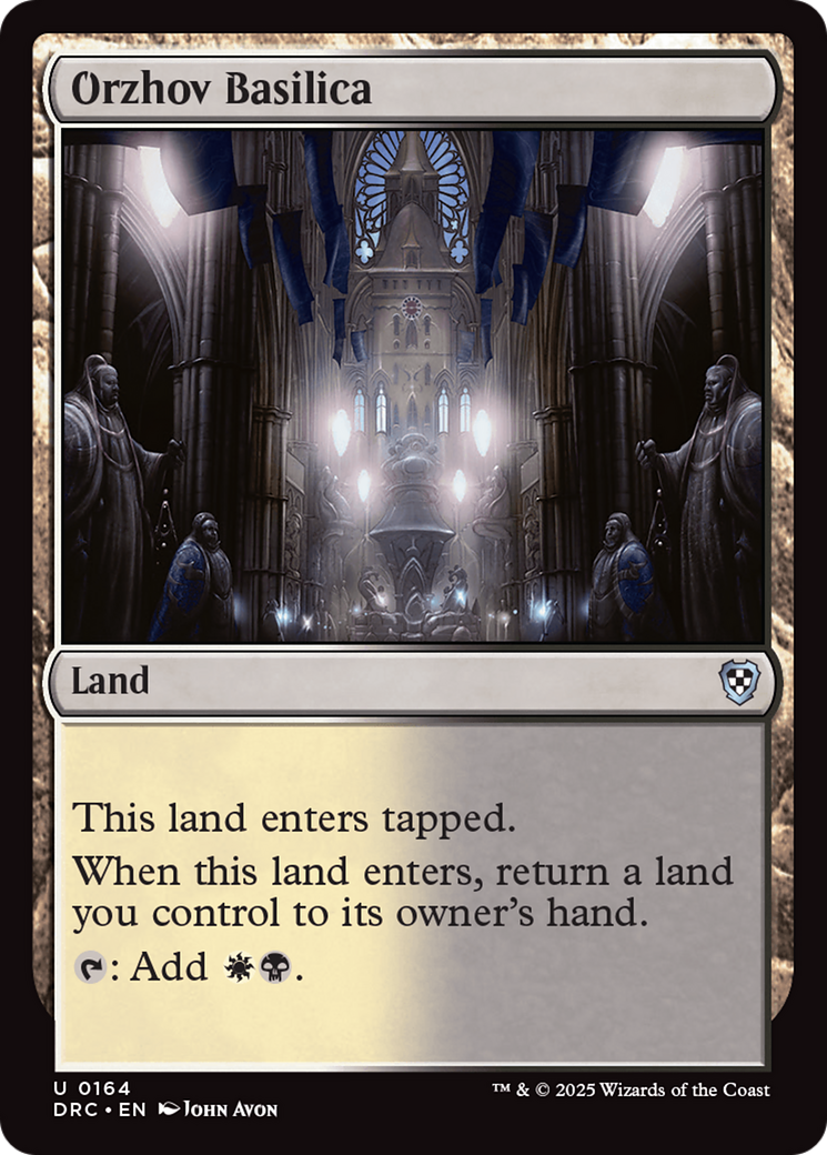 Orzhov Basilica [Aetherdrift Commander] | Pegasus Games WI