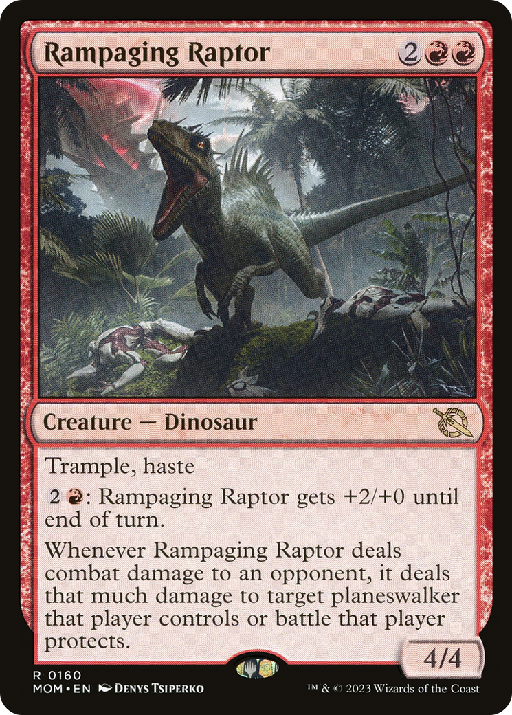 Rampaging Raptor [March of the Machine] | Pegasus Games WI