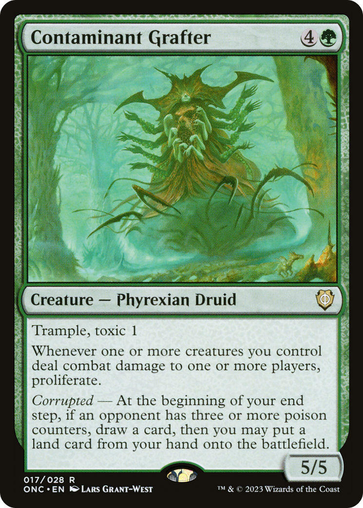 Contaminant Grafter [Phyrexia: All Will Be One Commander] | Pegasus Games WI