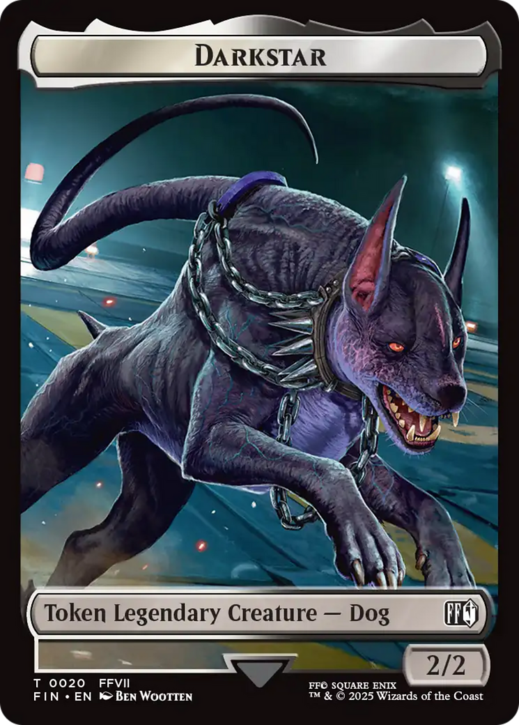 Angelo // Darkstar Double-Sided Token [FINAL FANTASY Tokens] | Pegasus Games WI