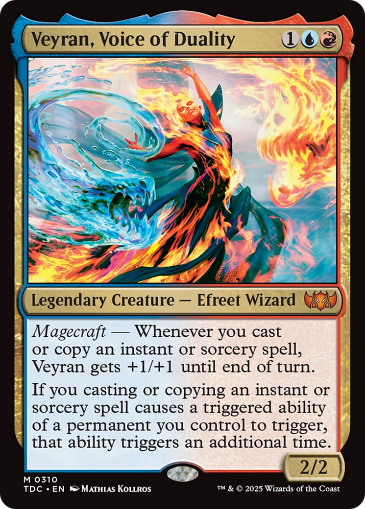 Veyran, Voice of Duality [Tarkir: Dragonstorm Commander] | Pegasus Games WI