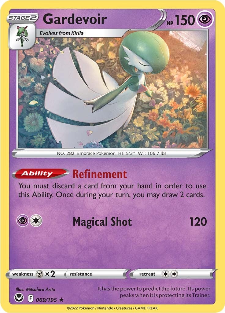 Gardevoir (069/195) [Sword & Shield: Silver Tempest] | Pegasus Games WI