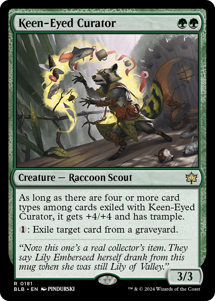 Keen-Eyed Curator [Bloomburrow] | Pegasus Games WI