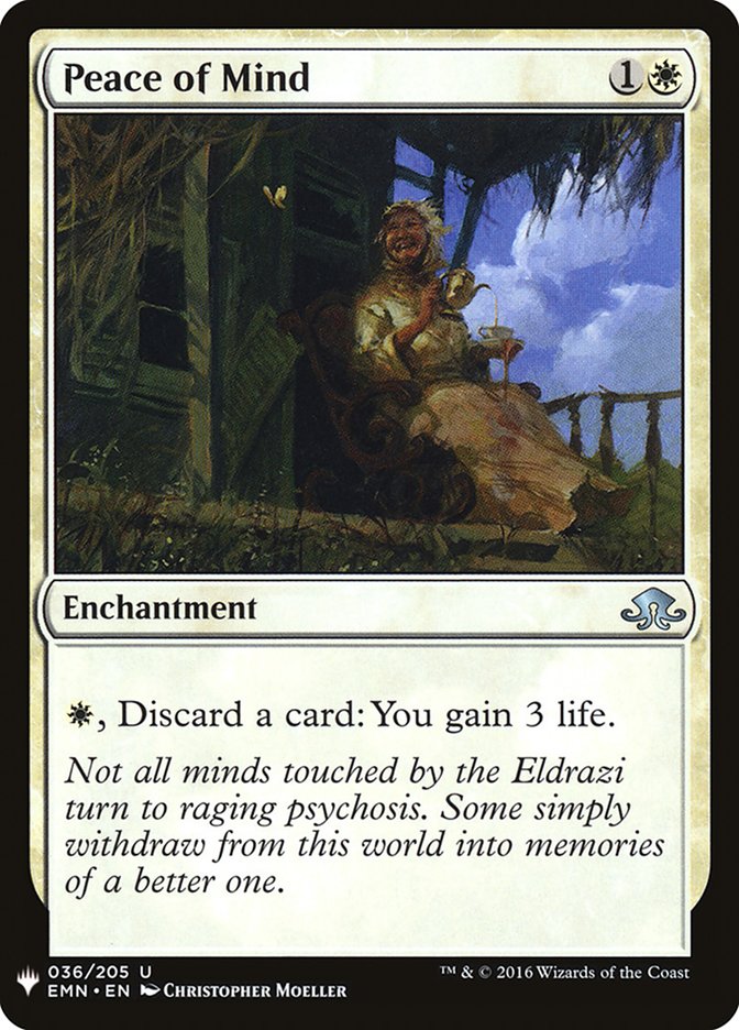 Peace of Mind [Mystery Booster] | Pegasus Games WI