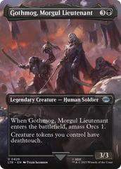 Gothmog, Morgul Lieutenant (Borderless Alternate Art) [The Lord of the Rings: Tales of Middle-Earth] | Pegasus Games WI