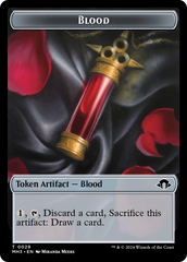 Blood // Energy Reserve Double-Sided Token [Modern Horizons 3 Tokens] | Pegasus Games WI