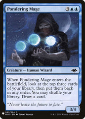 Pondering Mage [Mystery Booster] | Pegasus Games WI