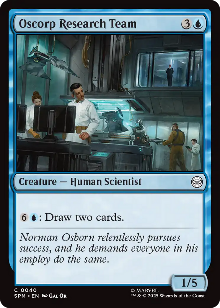 Oscorp Research Team [Marvel's Spider-Man] | Pegasus Games WI