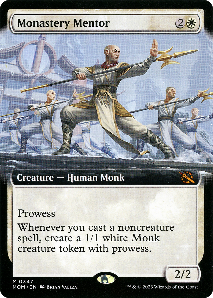 Monastery Mentor (Extended Art) [March of the Machine] | Pegasus Games WI