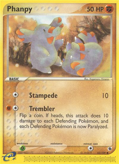 Phanpy (62/109) [EX: Ruby & Sapphire] | Pegasus Games WI