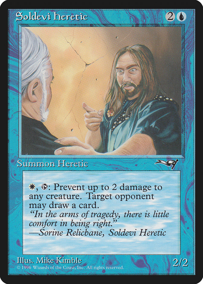 Soldevi Heretic (Pointing) [Alliances] | Pegasus Games WI